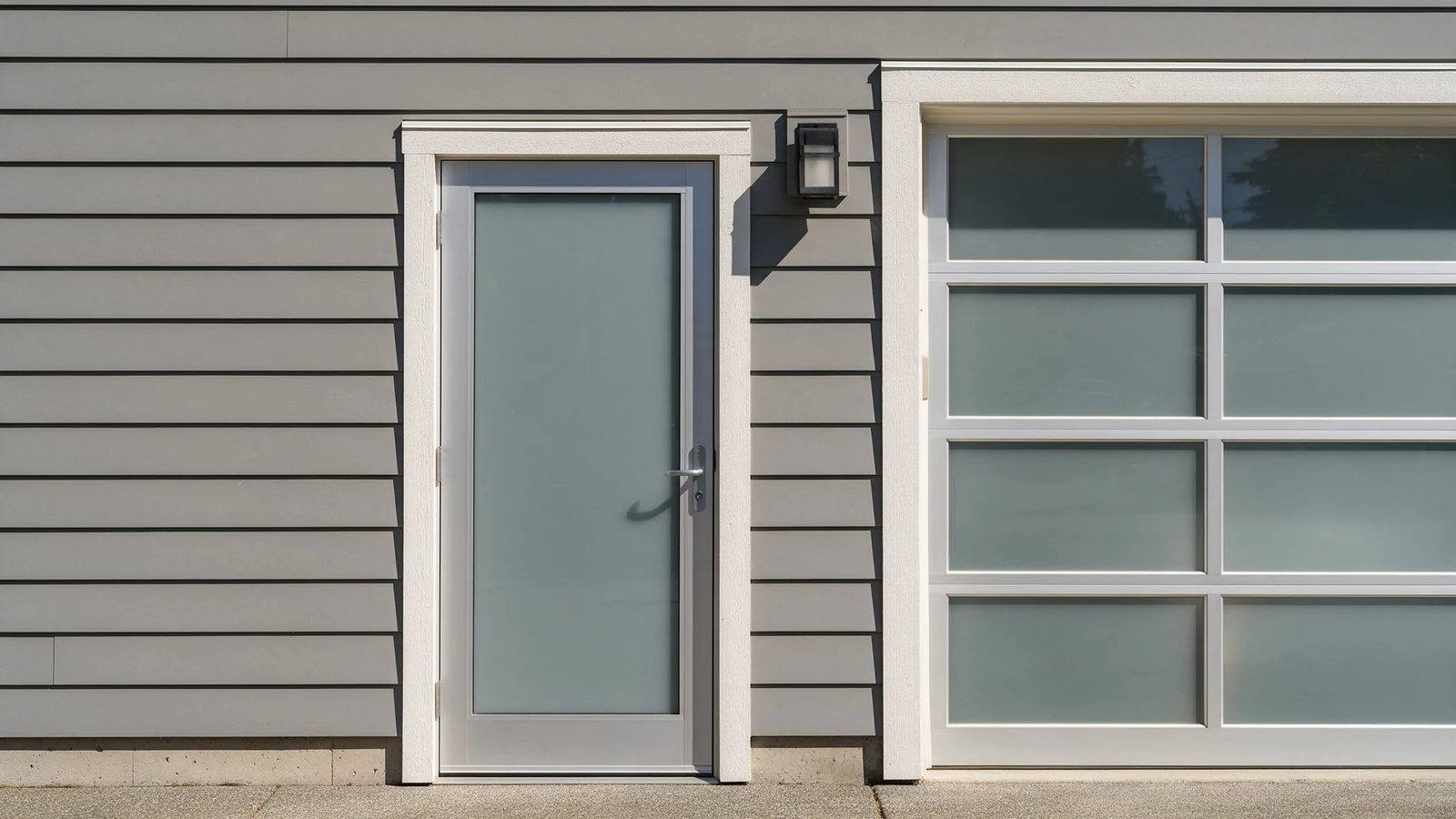 garage door with a door, WANJIA Hiseng